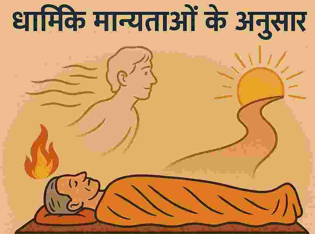 मृत्यु के बाद आत्मा की यात्रा: धार्मिक मान्यताओं के अनुसार